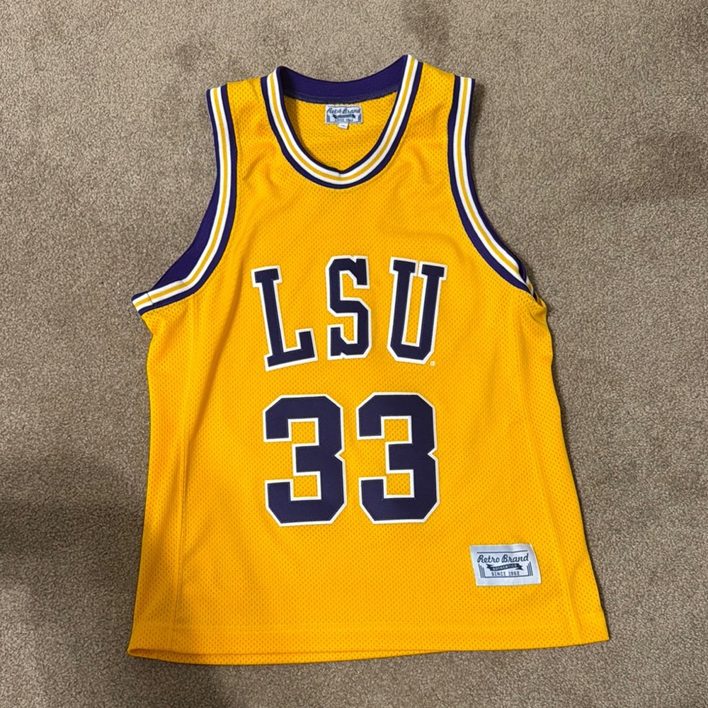 Shaquille O’Neil LSU Basketball Jersey